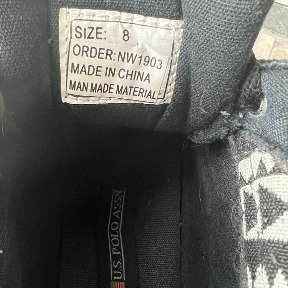 US Polo Assn. Woman’s Sneakers Size 8 Used - Good Condition - Picture 13 of 13